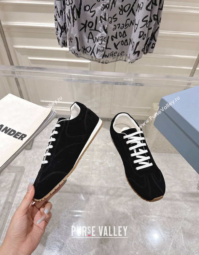 Prada Suede Sneakers Black 2025 1E152O (MD-251027111)
