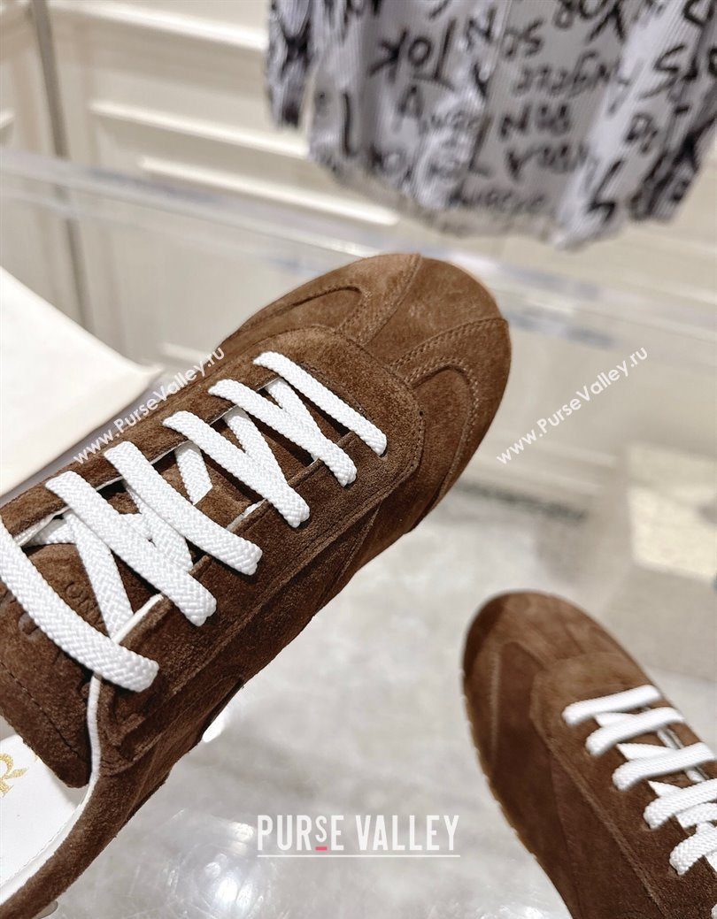 Prada Suede Sneakers Brown 2025 1E152O (MD-251027112)
