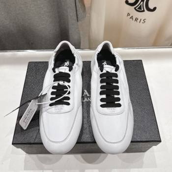Prada Collapse Nappa Leather Sneakers White 2025 1E989N (MD-251027106)