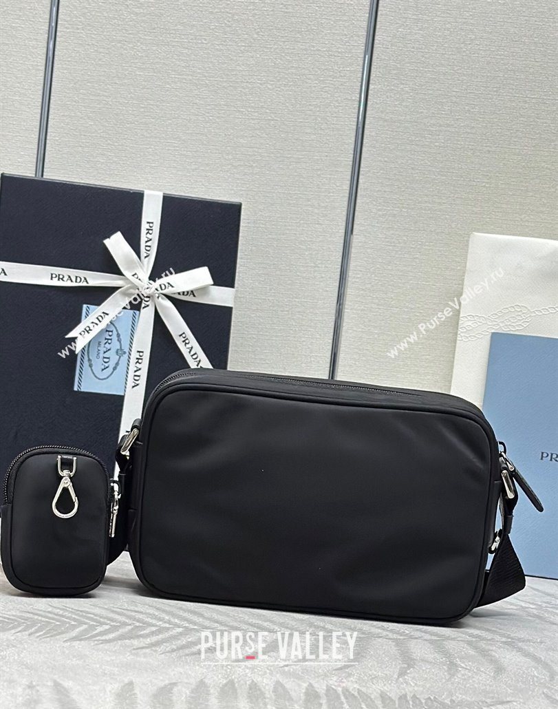 Prada Re-Nylon shoulder bag Black 2025 1BC167 (YZ-251121107)