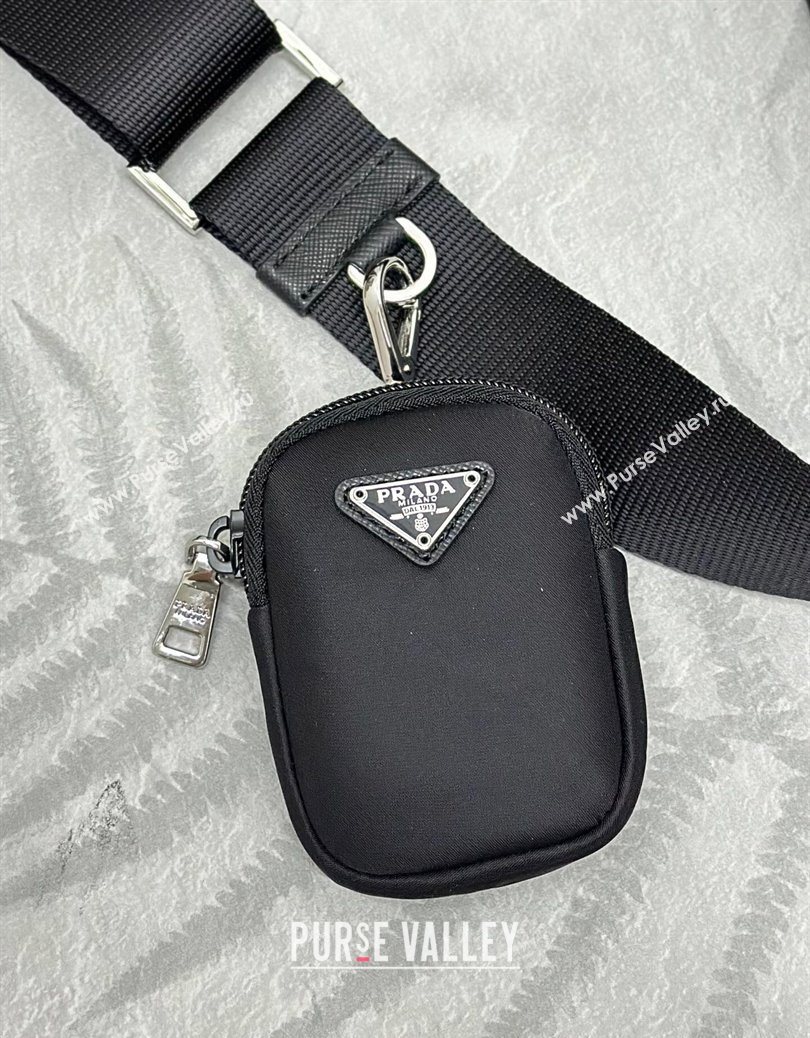 Prada Re-Nylon shoulder bag Black 2025 1BC167 (YZ-251121107)