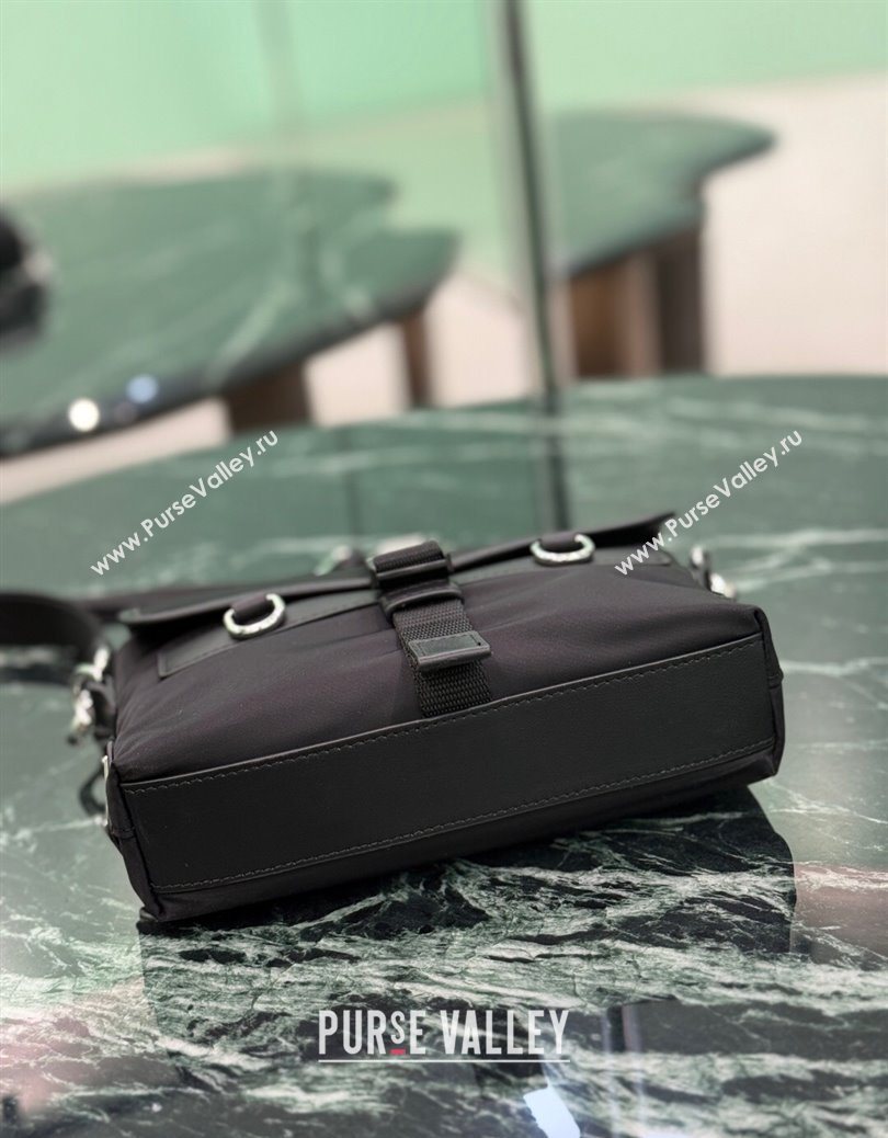 Prada Mens Re-Nylon and leather smartphone case Black 2025 2ZT071 (YZ-251121113)