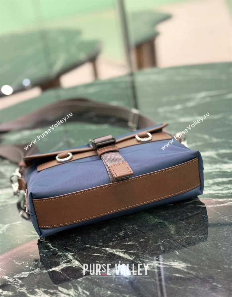 Prada Mens Re-Nylon and leather smartphone case Blue 2025 2ZT071 (YZ-251121115)