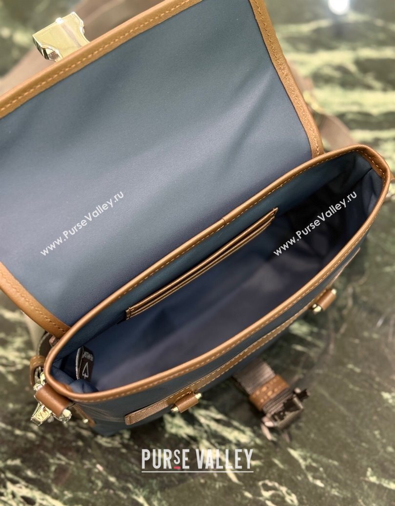 Prada Mens Re-Nylon and leather smartphone case Blue 2025 2ZT071 (YZ-251121115)