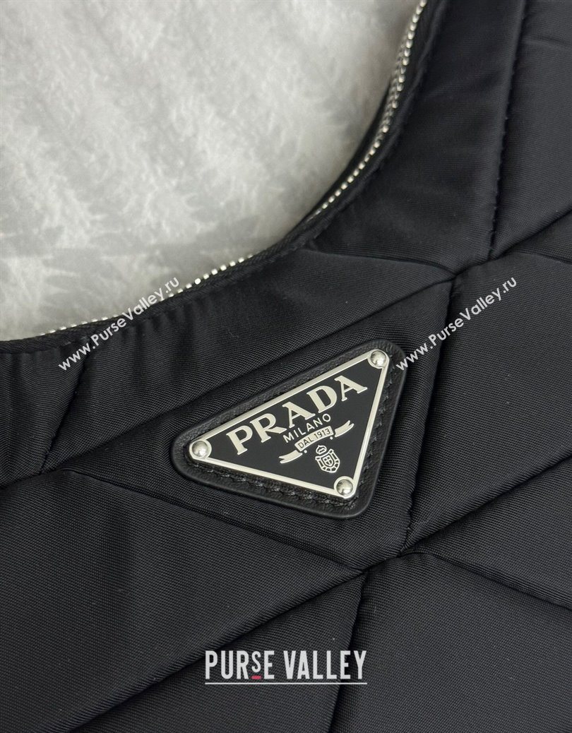 Prada Padded Re-Nylon shoulder bag Black 2025 1BC151 (YZ-251121118)