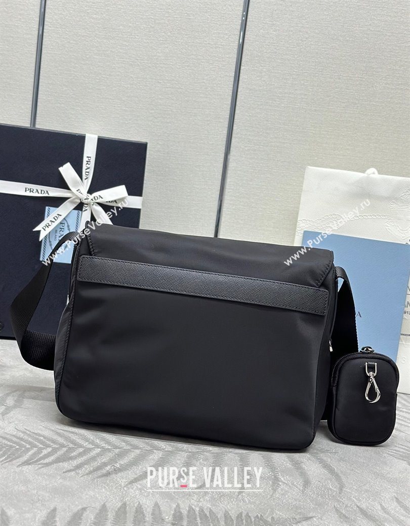 Prada Re-Nylon shoulder bag Black 2025 1BD953 (YZ-251121120)