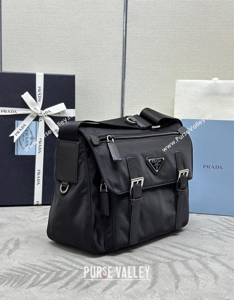 Prada Re-Nylon shoulder bag Black 2025 1BD953 (YZ-251121120)