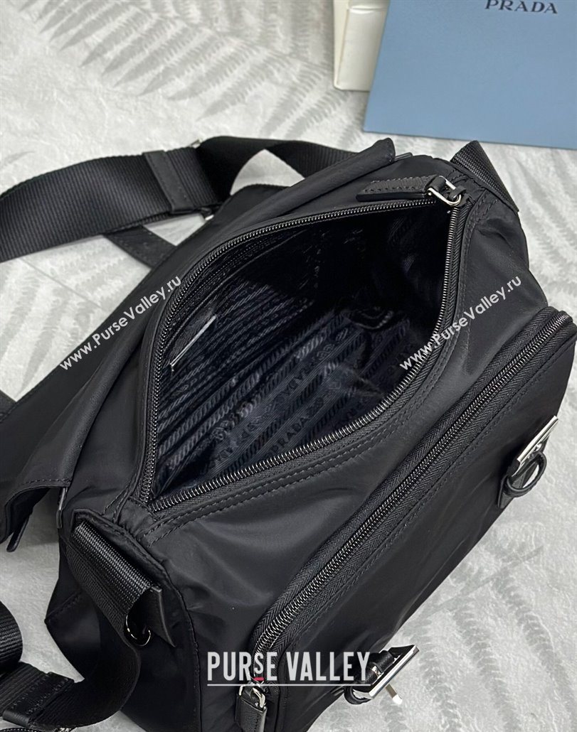 Prada Re-Nylon shoulder bag Black 2025 1BD953 (YZ-251121120)