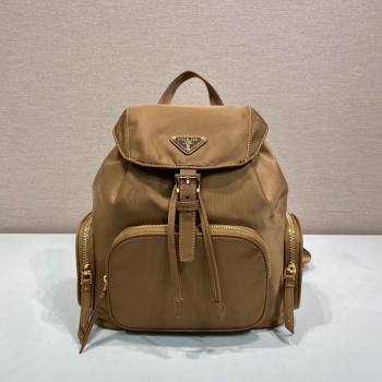 Prada Small Re-Nylon backpack bag Brandy Brown 2025 1BZ081 (YZ-251121123)
