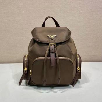 Prada Small Re-Nylon backpack bag Burnt Brown 2025 1BZ081 (YZ-251121125)