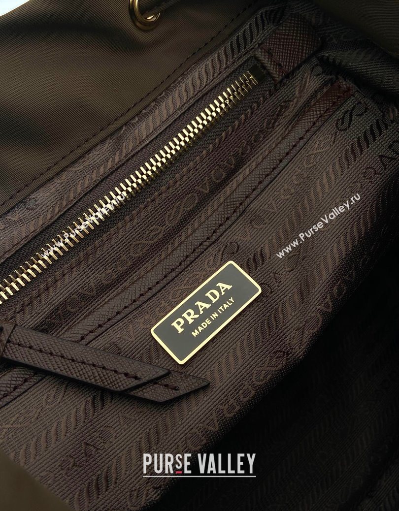 Prada Small Re-Nylon backpack bag Burnt Brown 2025 1BZ081 (YZ-251121125)
