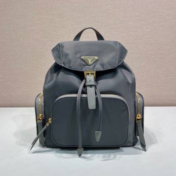 Prada Small Re-Nylon backpack bag Grey 2025 1BZ081 (YZ-251121126)