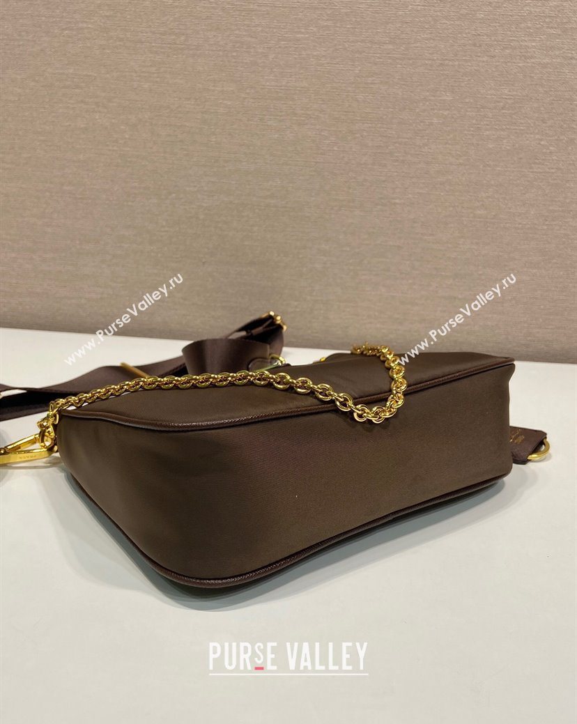 Prada Re-Edition 2005 Saffiano leather bag Burnt Brown 2025 1BH204 (YZ-251121130)
