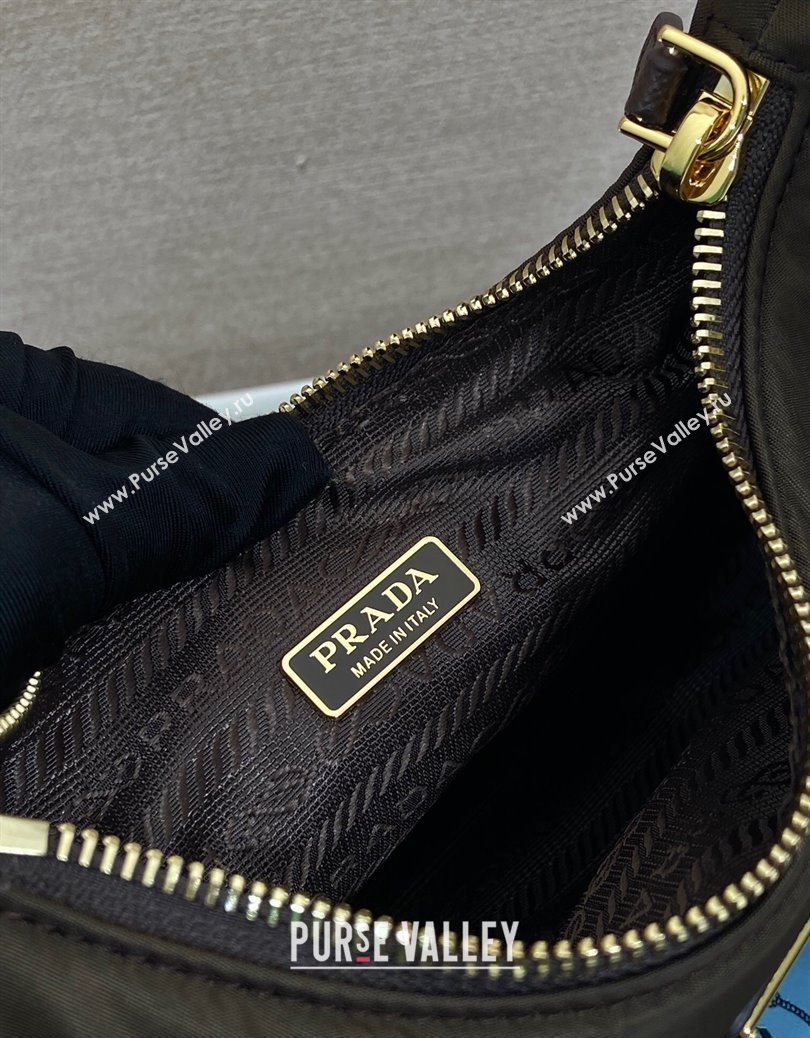 Prada Re-Edition 2005 Saffiano leather bag Burnt Brown 2025 1BH204 (YZ-251121130)