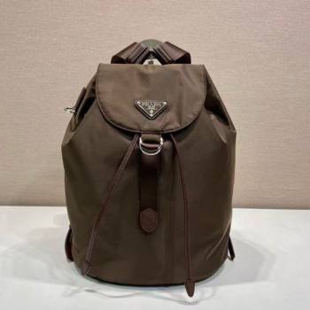 Prada Nylon backpack bag Burnt Brown 2025 1BZ0197 (YZ-251121135)