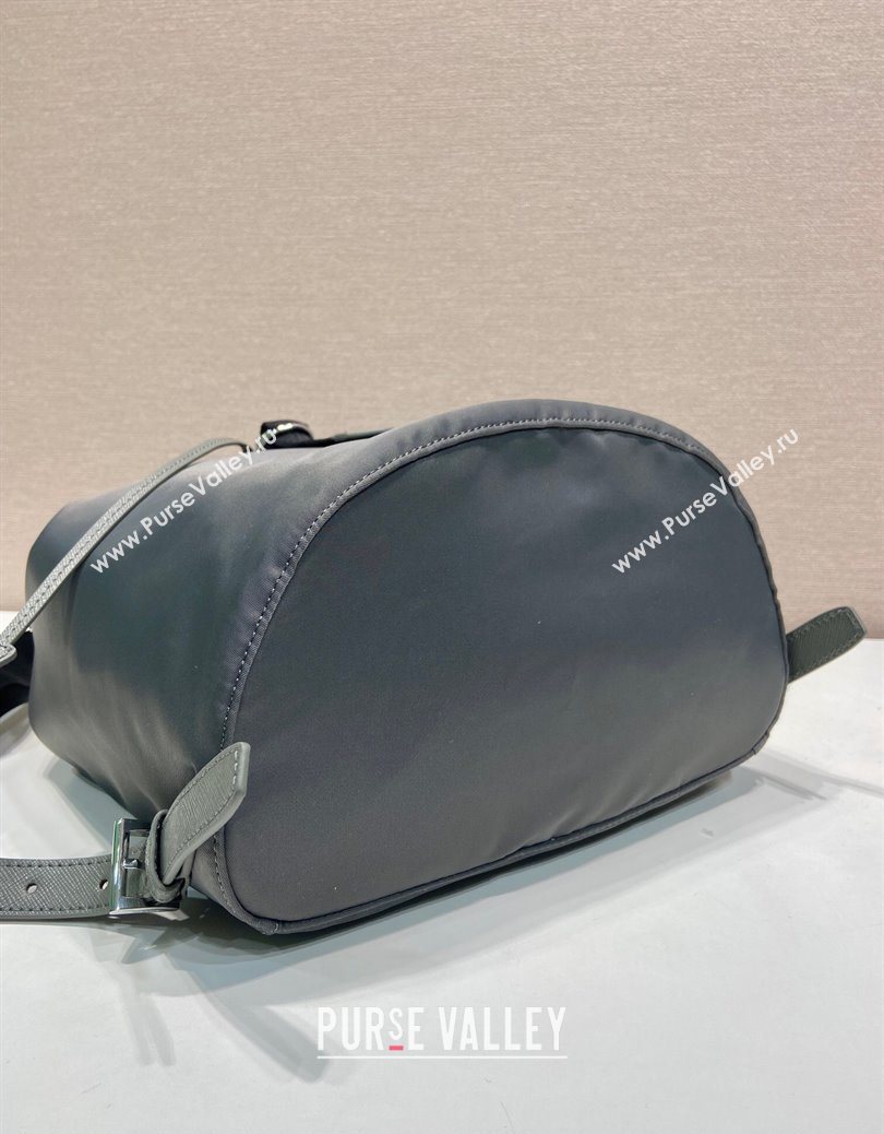 Prada Nylon backpack bag Grey 2025 1BZ0197 (YZ-251121136)
