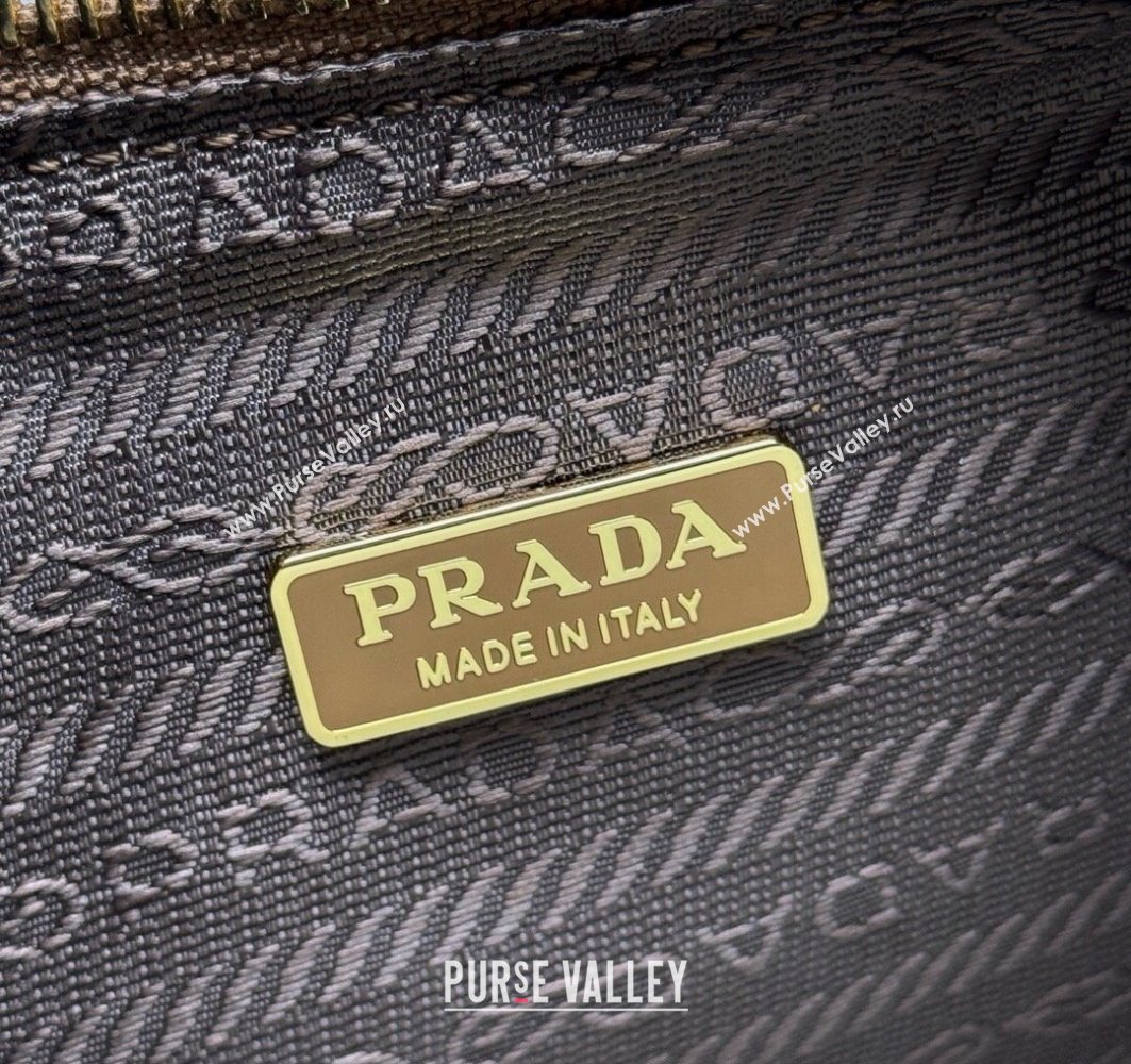Prada Re-Edition Saffiano leather mini bag Brown 2025 1BC204 (YZ-251121138)