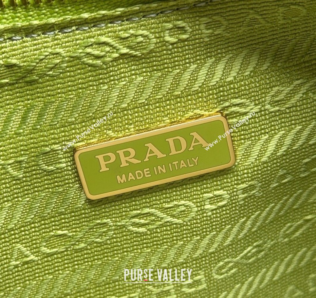 Prada Re-Edition Saffiano leather mini bag Green 2025 1BC204 (YZ-251121139)