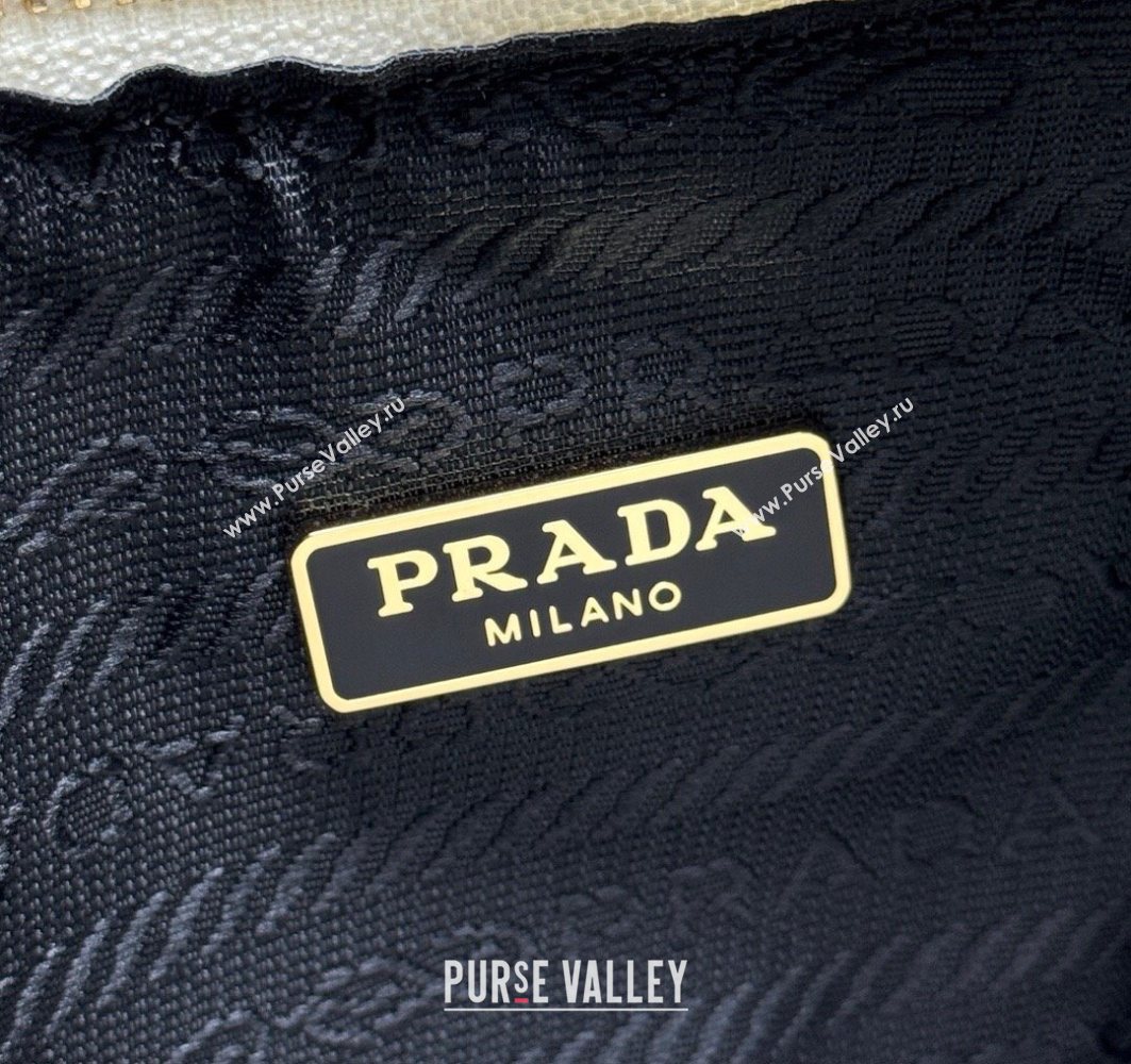 Prada Re-Edition Saffiano leather mini bag White 2025 1BC204 (YZ-251121140)