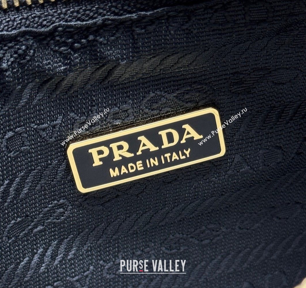 Prada Re-Edition Saffiano leather mini bag Black 2025 1BC204 (YZ-251121141)