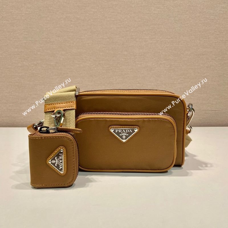 Prada Re-Nylon shoulder bag 2VH172 Brandy Brown 2025 (YZ-251121149)