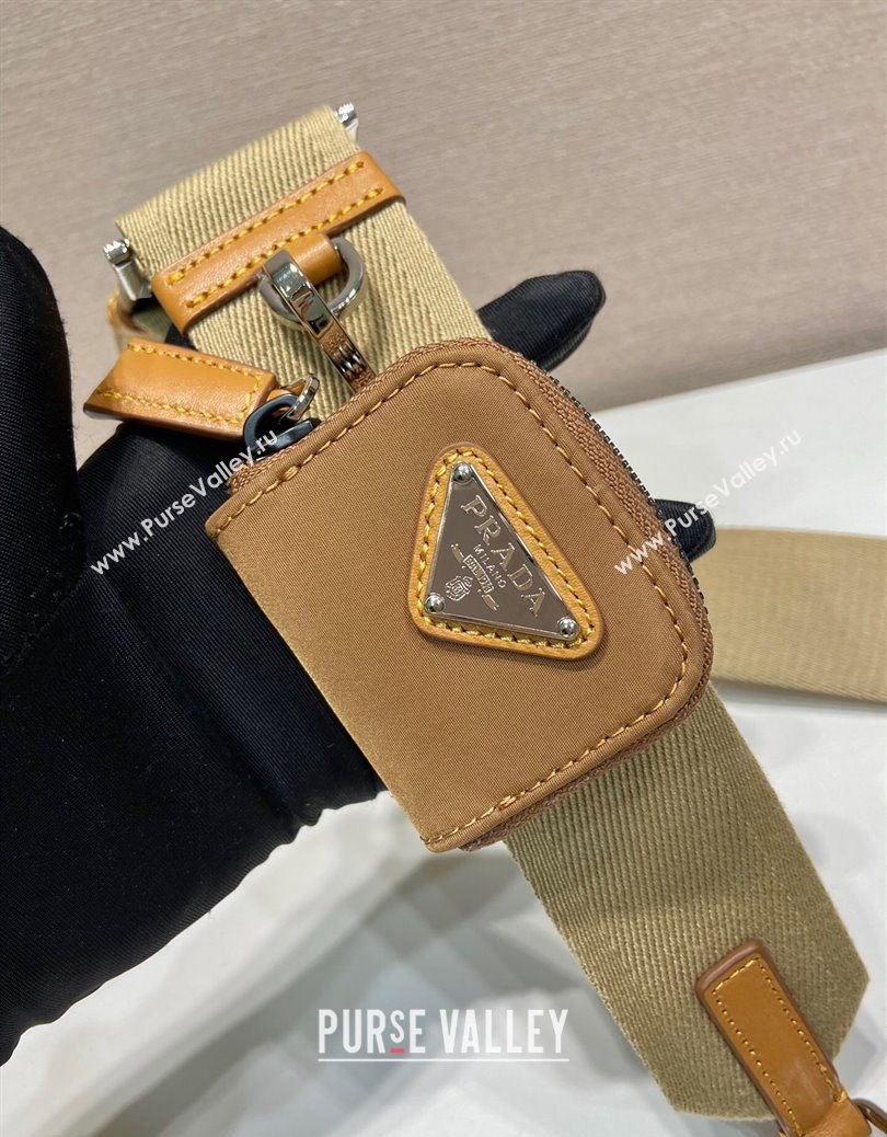 Prada Re-Nylon shoulder bag 2VH172 Brandy Brown 2025 (YZ-251121149)