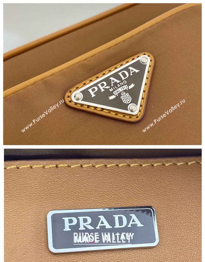 Prada Re-Nylon shoulder bag 2VH172 Brandy Brown 2025 (YZ-251121149)