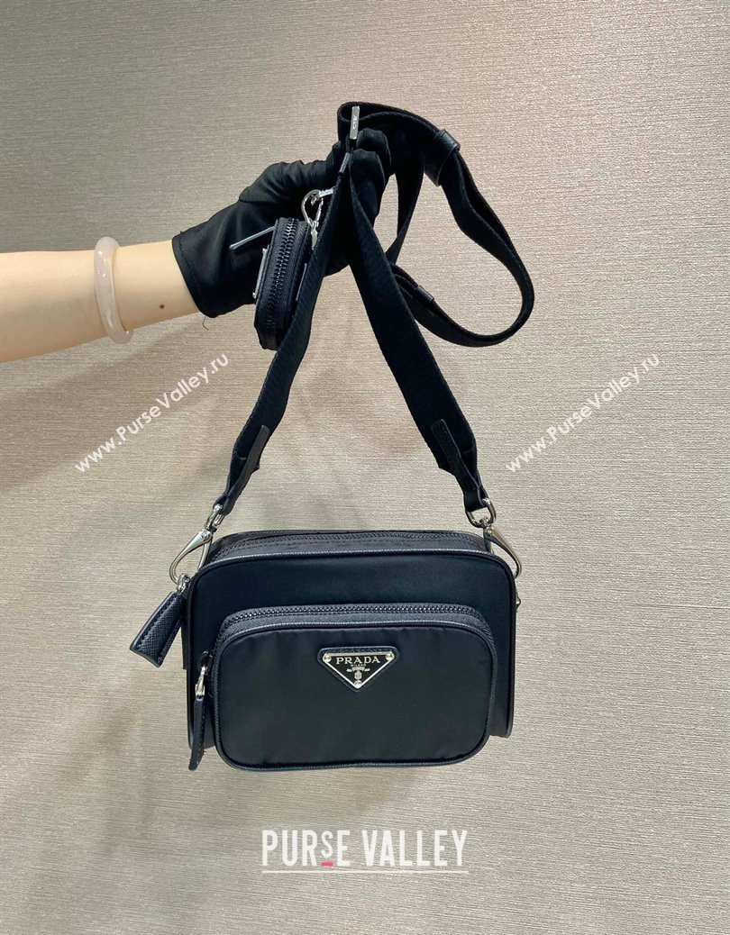 Prada Re-Nylon shoulder bag 2VH172 Black2 2025 (YZ-251121150)