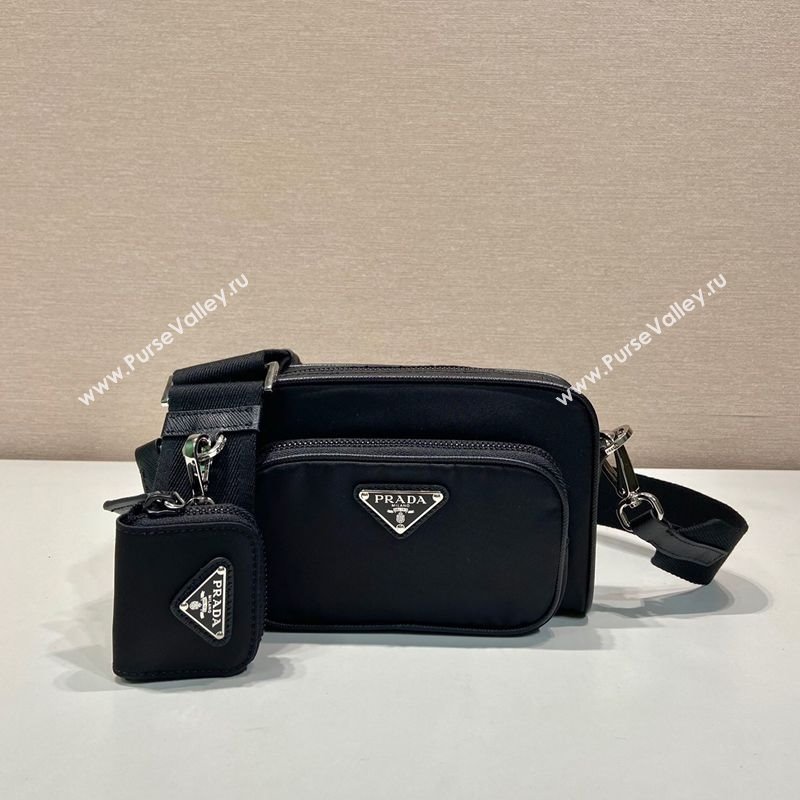 Prada Re-Nylon shoulder bag 2VH172 Black2 2025 (YZ-251121150)