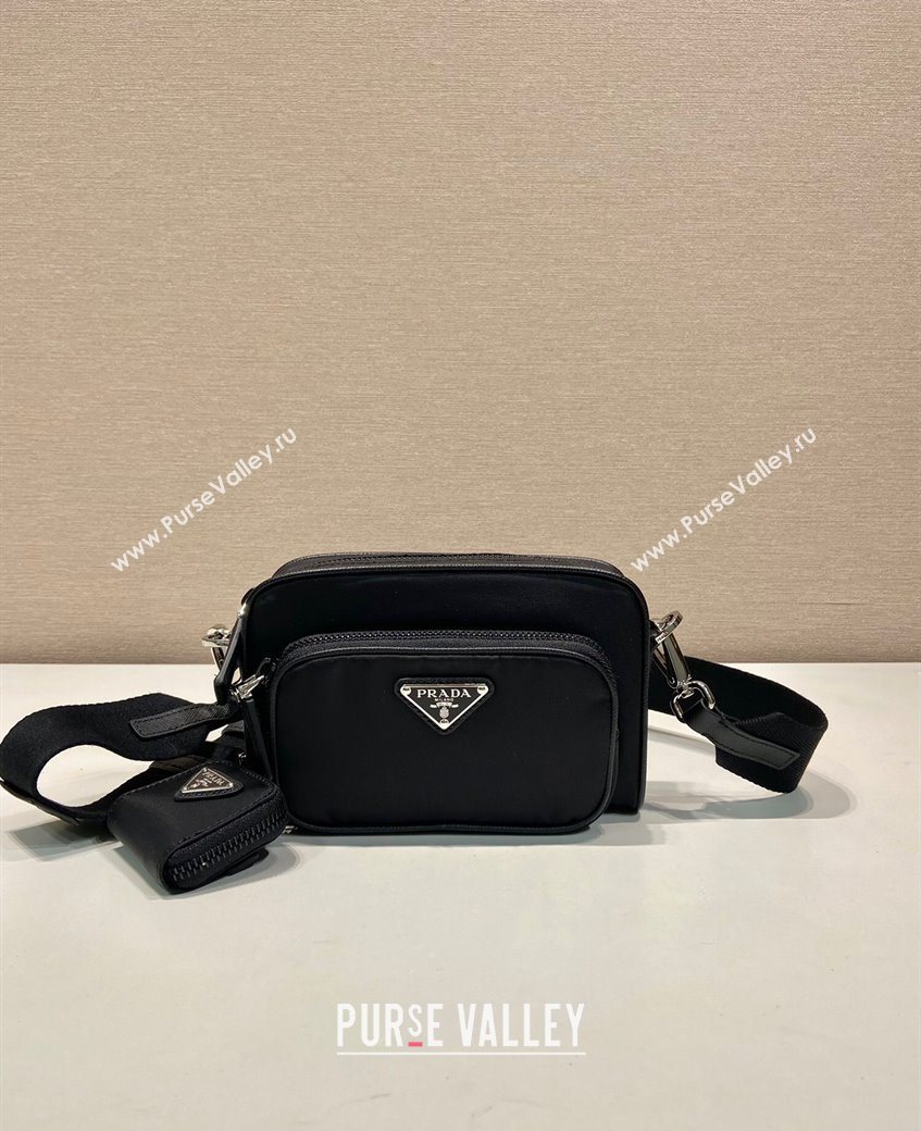 Prada Re-Nylon shoulder bag 2VH172 Black2 2025 (YZ-251121150)