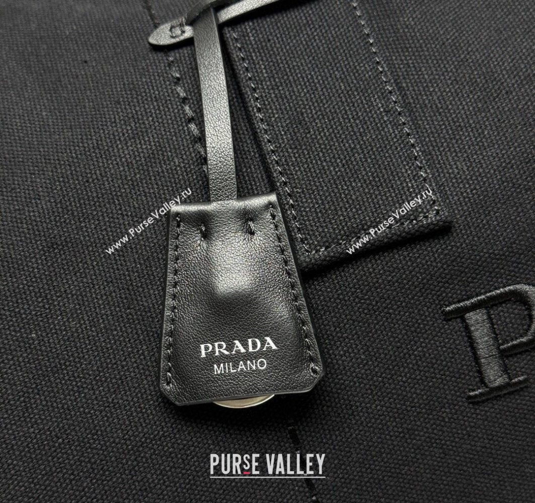 Prada Mens Canvas duffle bag Black 2025 2VC051 (YZ-251122016)