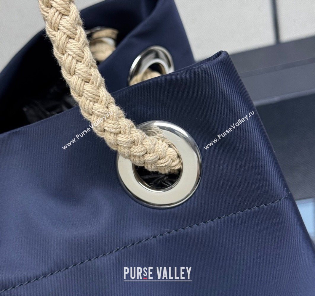 Prada Mens Mariner medium Re-Nylon tote bag Baltic Blue 2025 2VG133 (YZ-251122015)