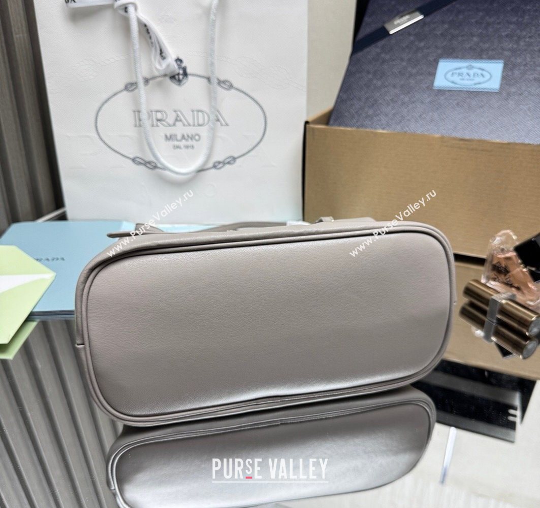 Prada Dada small nappa leather bag Grey 2025 1BG586 (YZ-251122018)