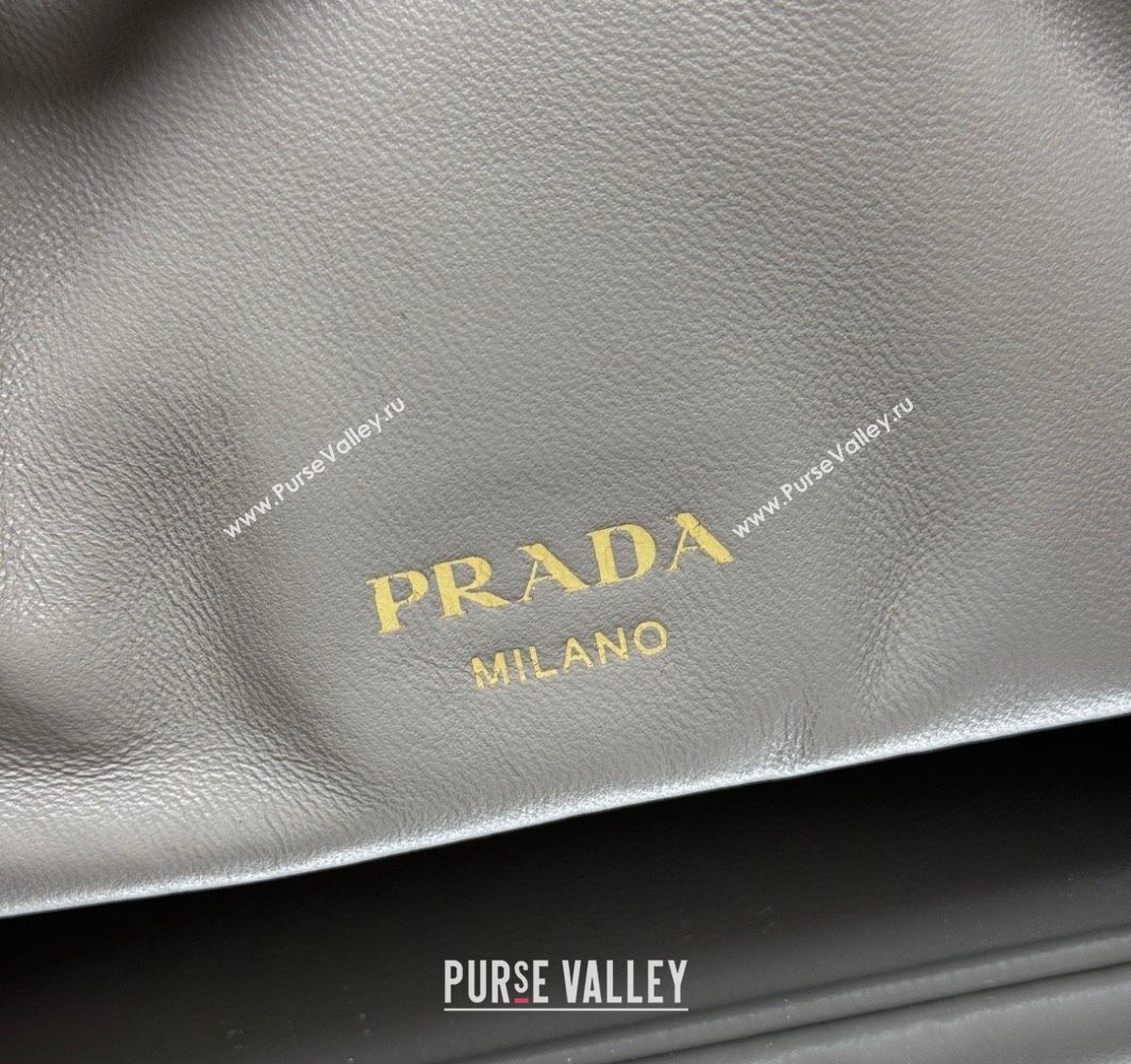 Prada Dada small nappa leather bag Grey 2025 1BG586 (YZ-251122018)