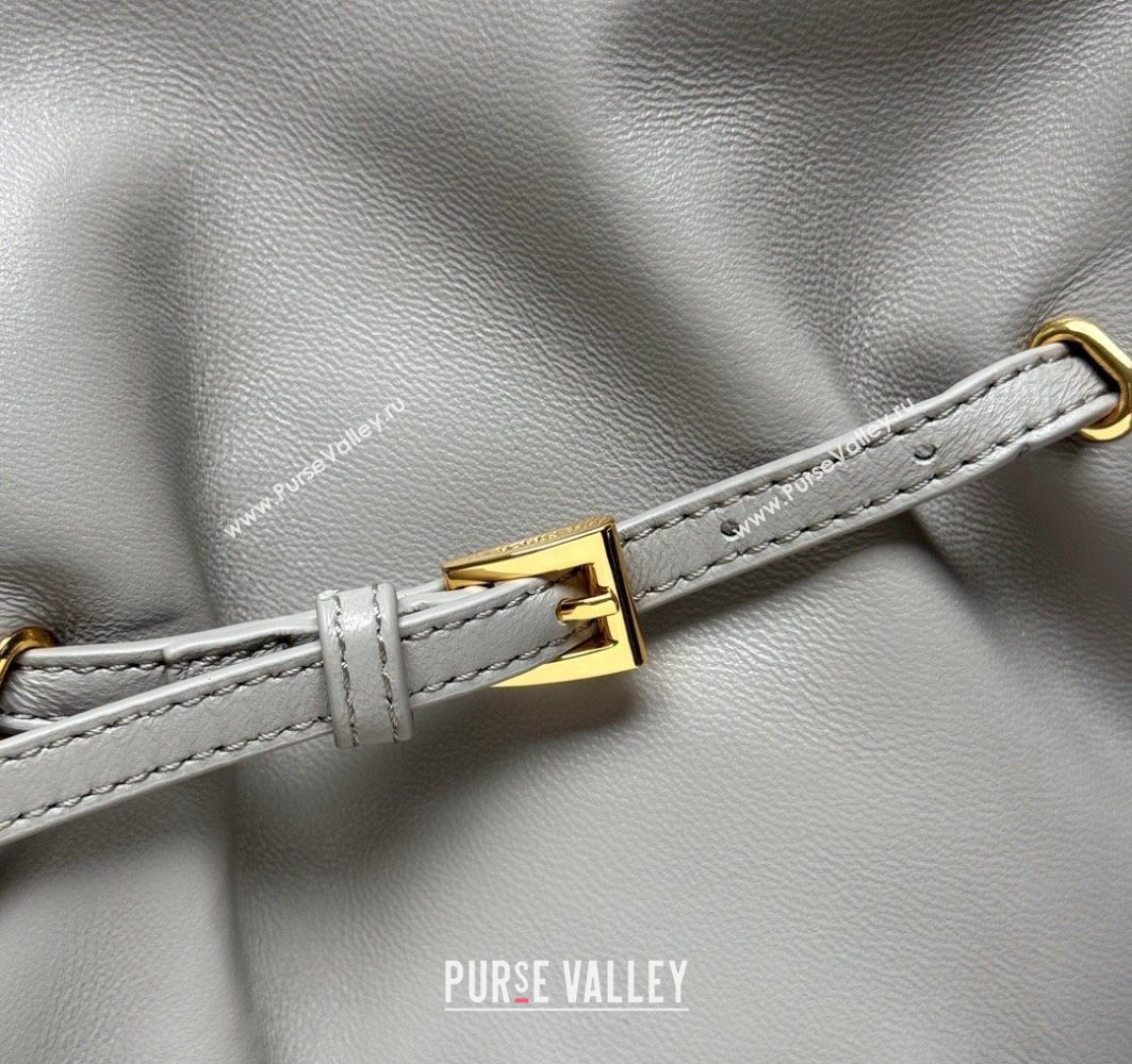 Prada Dada small nappa leather bag Grey 2025 1BG586 (YZ-251122018)