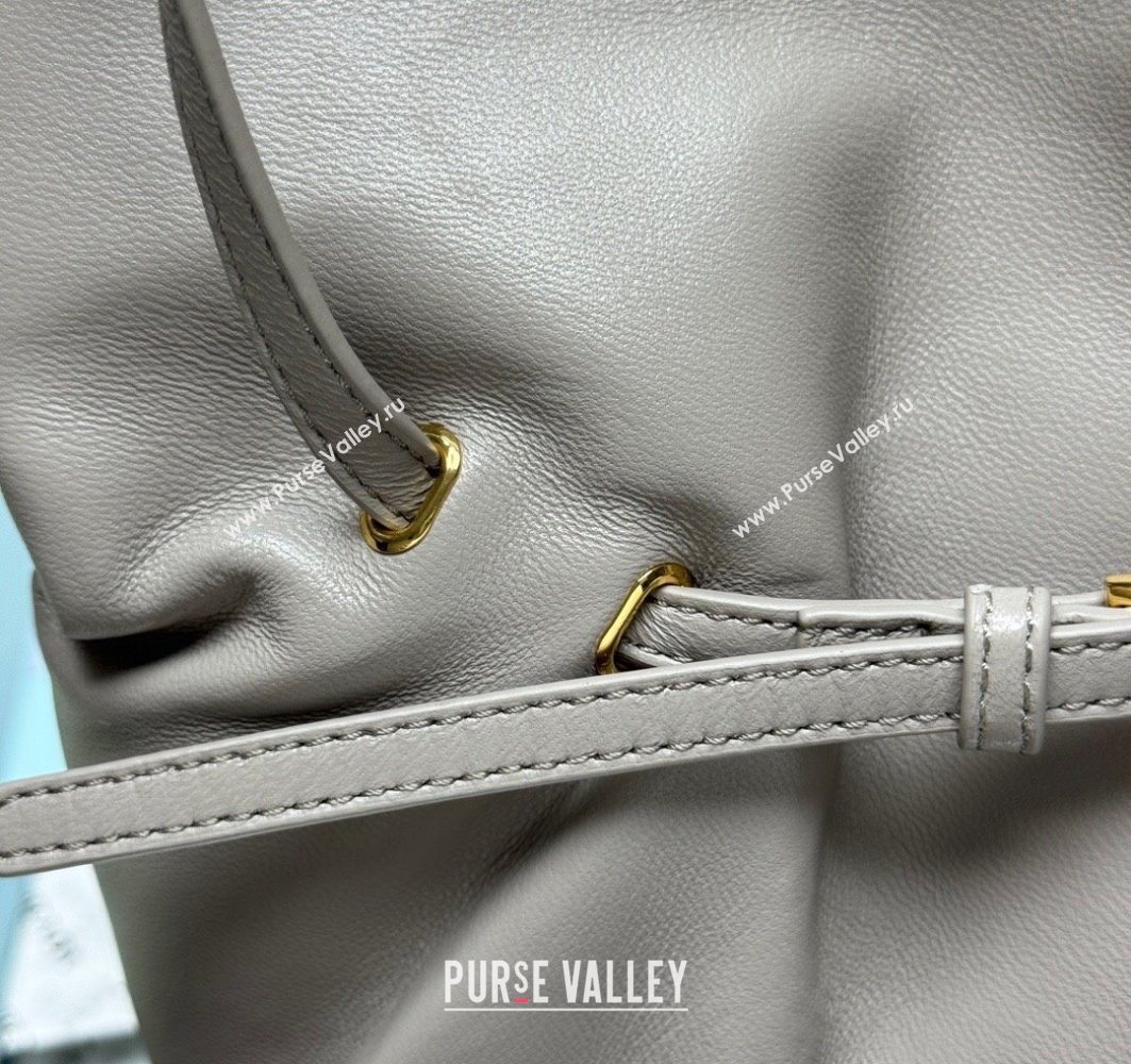 Prada Dada small nappa leather bag Grey 2025 1BG586 (YZ-251122018)