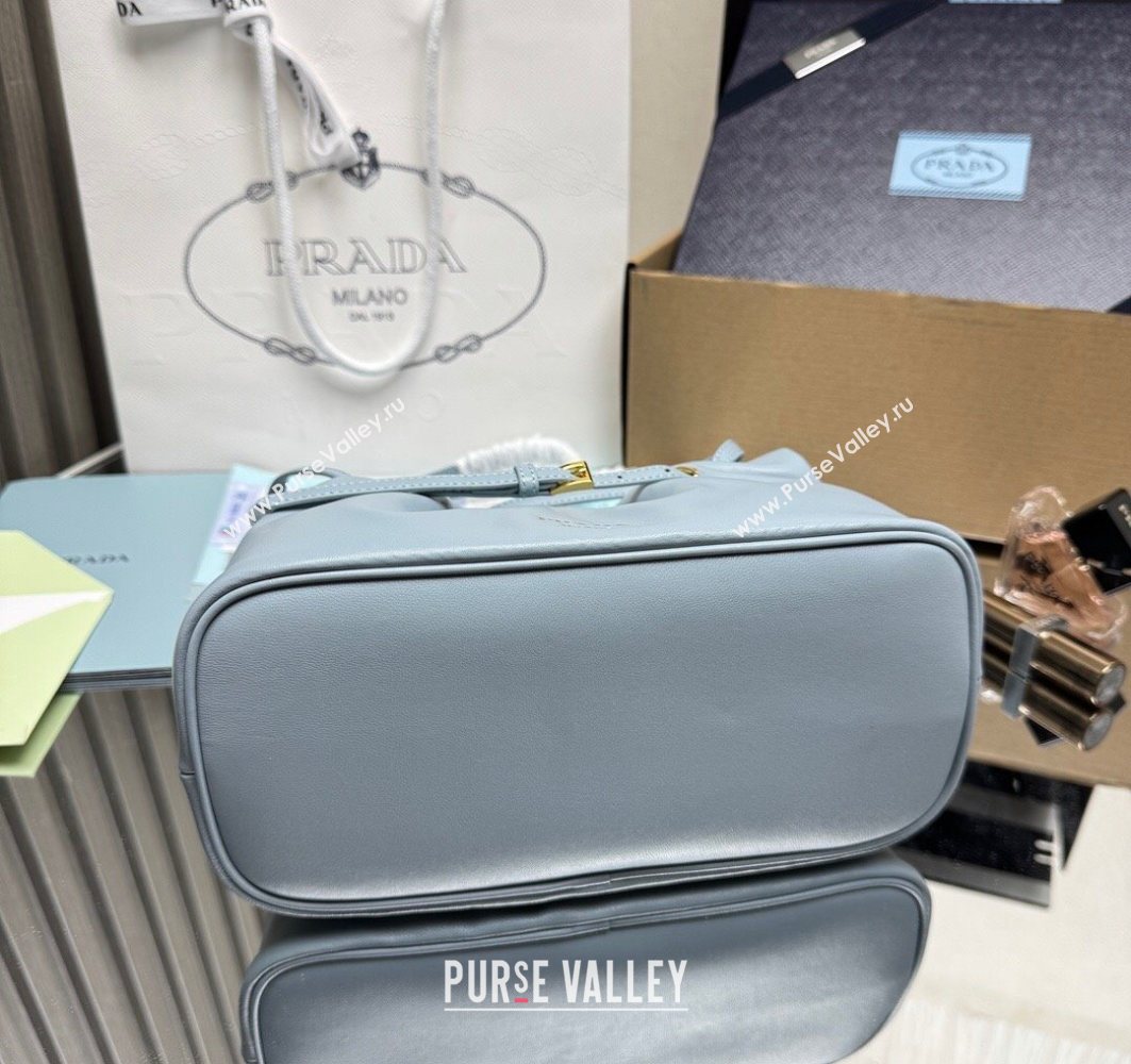 Prada Dada small nappa leather bag Light Blue 2025 1BG586 (YZ-251122019)