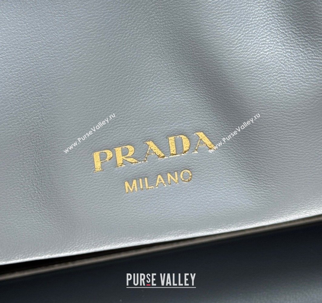 Prada Dada small nappa leather bag Light Blue 2025 1BG586 (YZ-251122019)