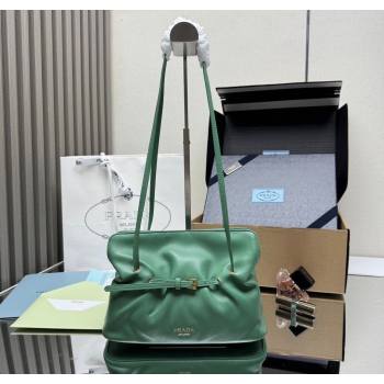 Prada Dada small nappa leather bag Green 2025 1BG586 (YZ-251122020)