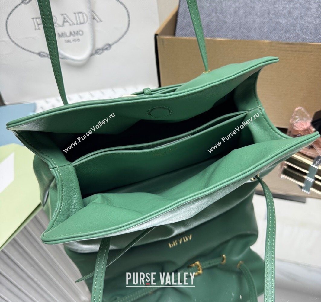 Prada Dada small nappa leather bag Green 2025 1BG586 (YZ-251122020)