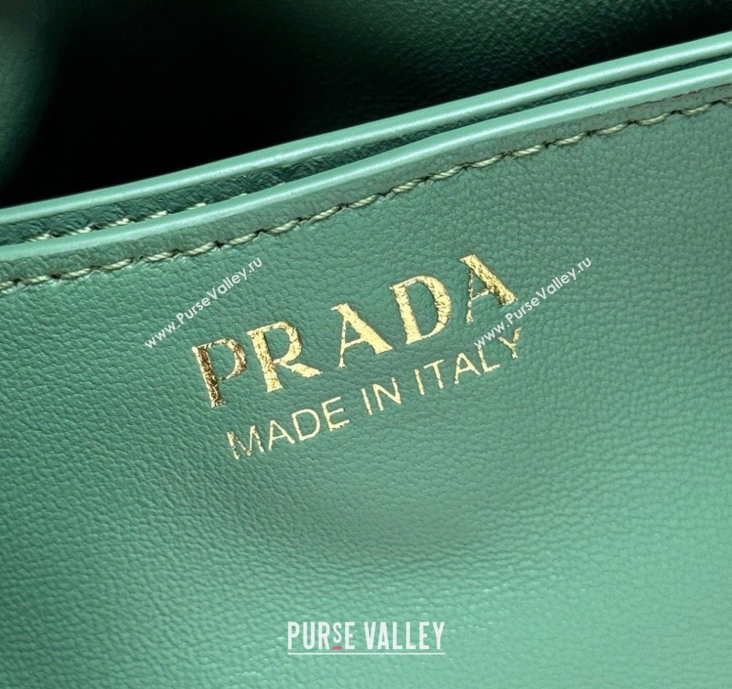 Prada Dada small nappa leather bag Green 2025 1BG586 (YZ-251122020)