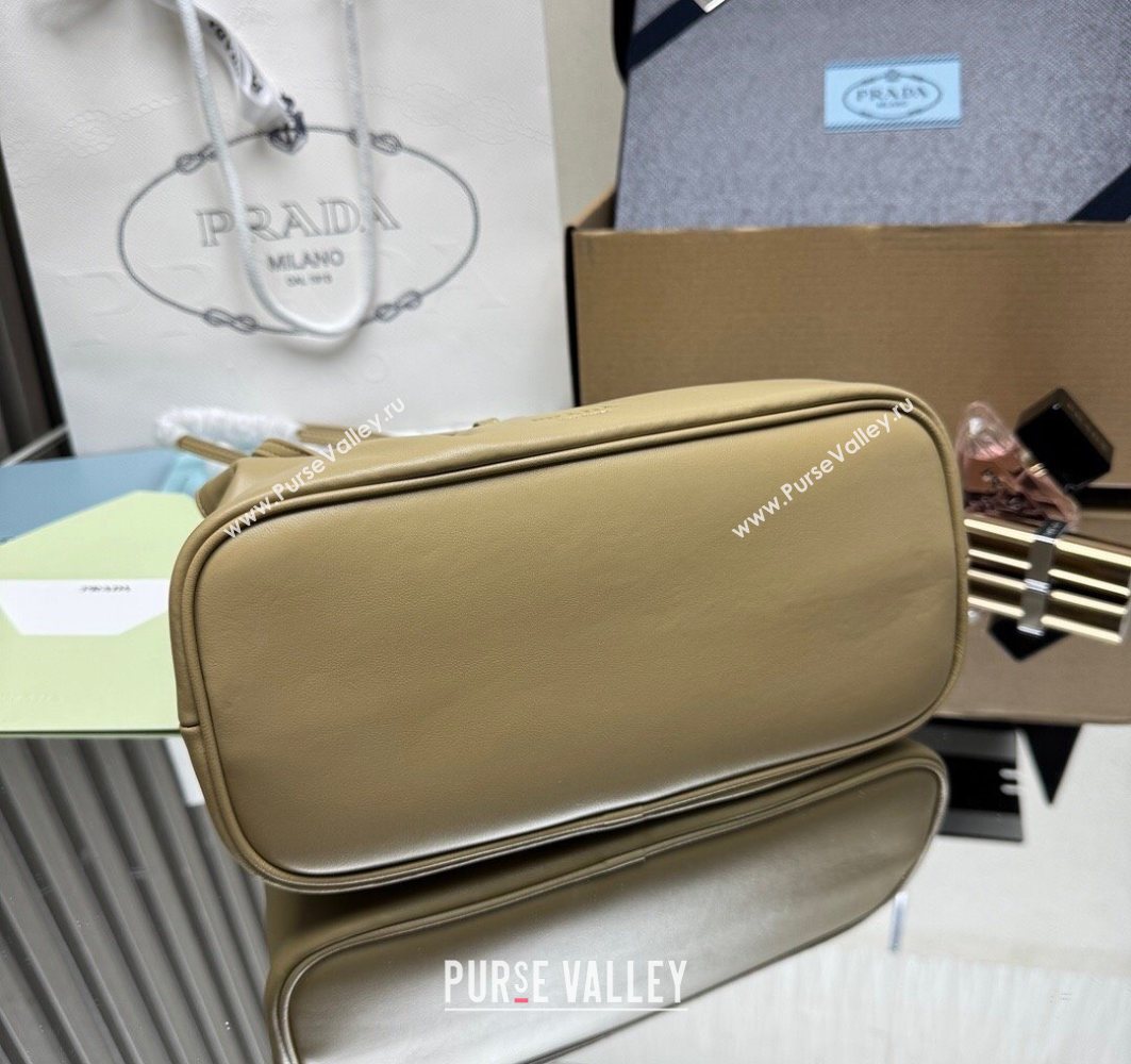 Prada Dada small nappa leather bag Beige 2025 1BG586 (YZ-251122021)