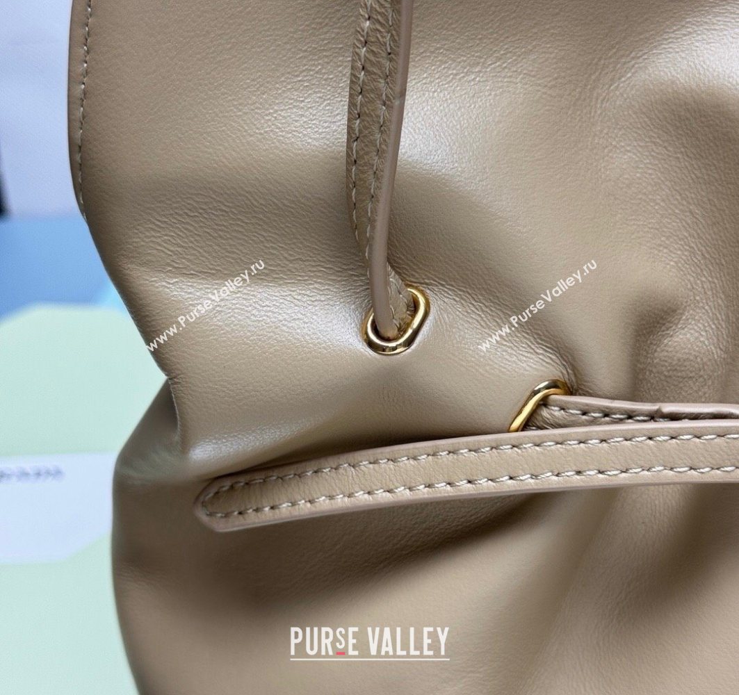 Prada Dada small nappa leather bag Beige 2025 1BG586 (YZ-251122021)