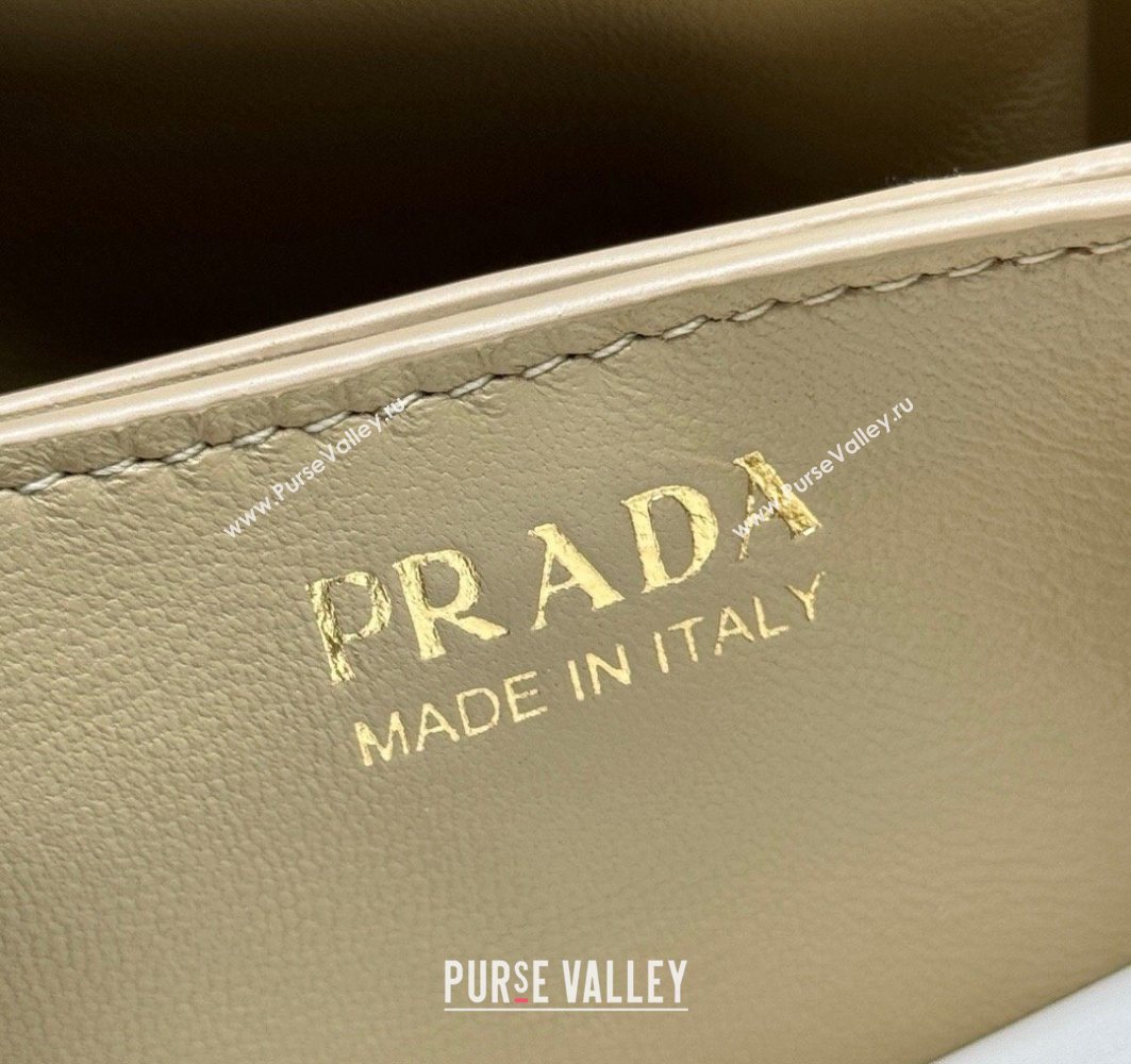 Prada Dada small nappa leather bag Beige 2025 1BG586 (YZ-251122021)