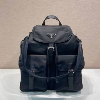Prada Mens Re-Nylon backpack bag Black 2025 2VZ110 (YZ-251122024)