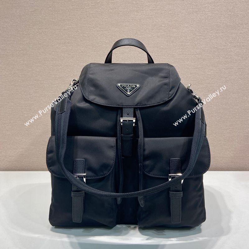 Prada Mens Re-Nylon backpack bag Black 2025 2VZ110 (YZ-251122024)