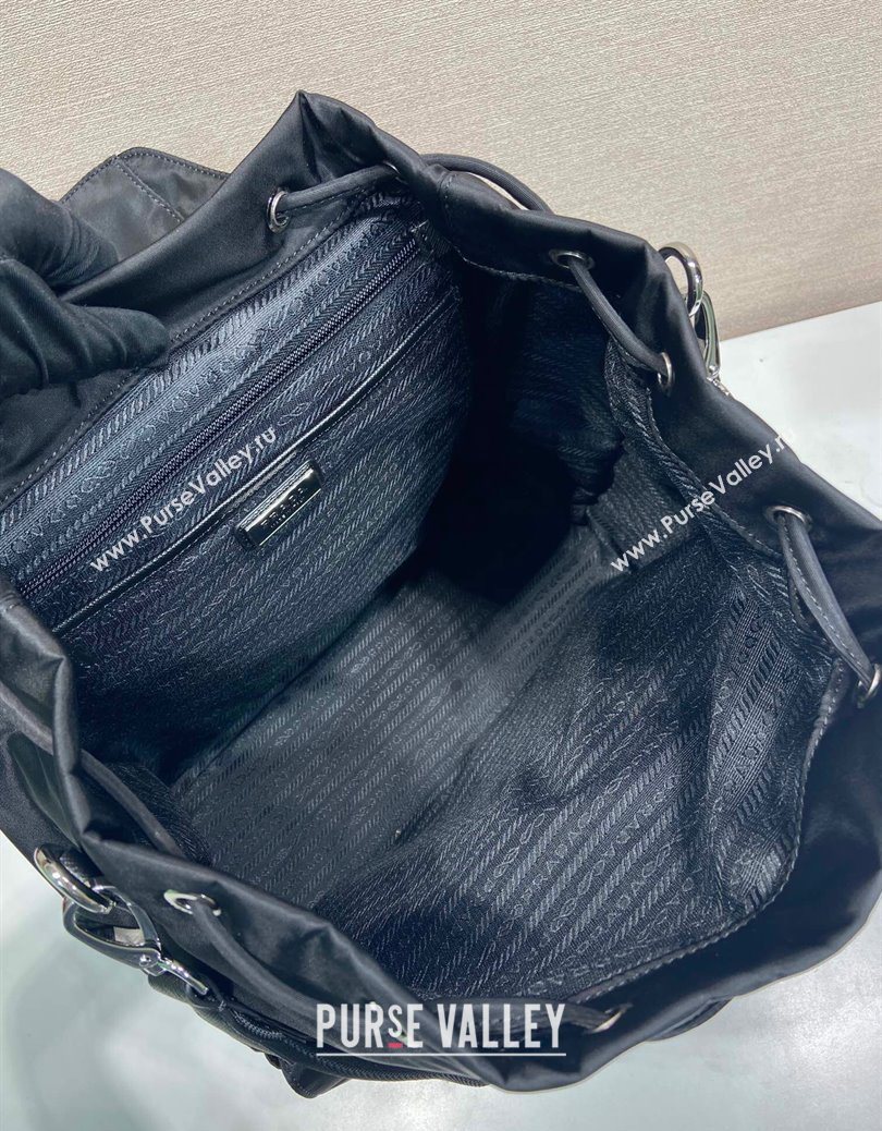 Prada Mens Re-Nylon backpack bag Black 2025 2VZ110 (YZ-251122024)
