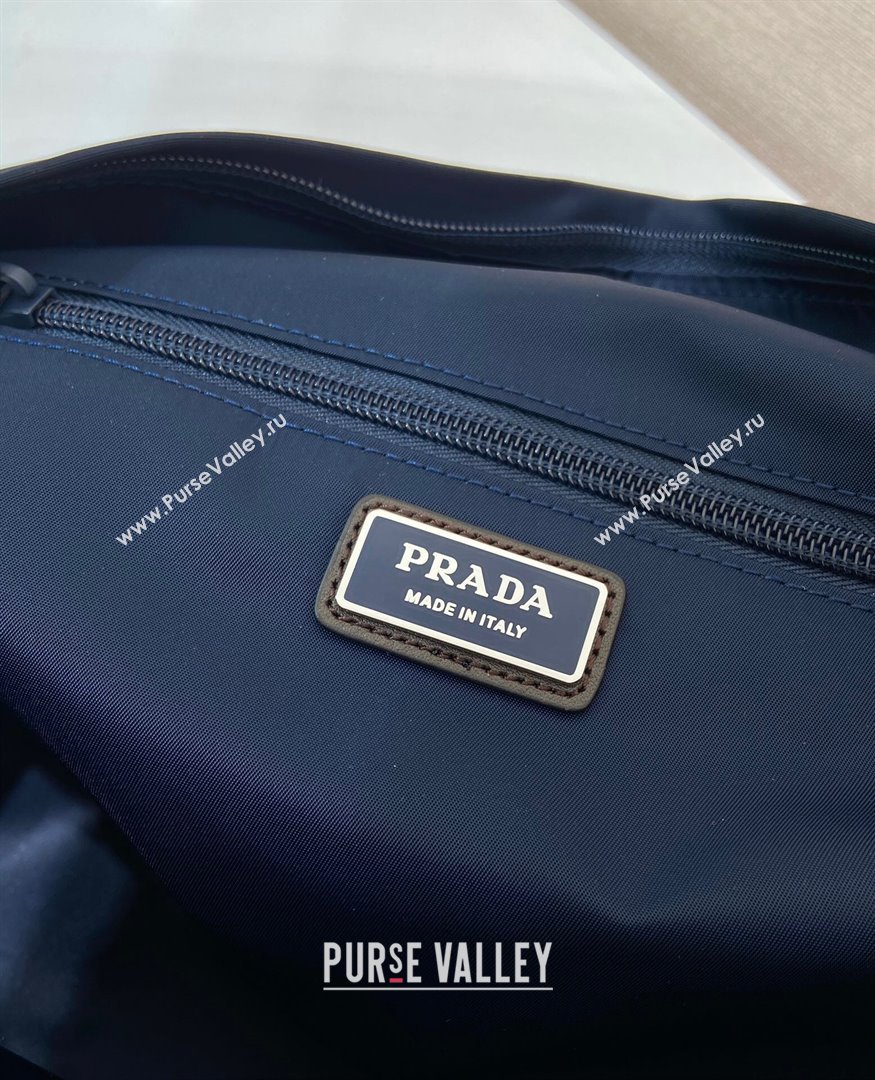 Prada Speedrock Re-Nylon and leather shoulder bag Blue 2025 2VH201 (YZ-251122027)