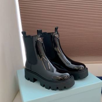 Prada Patent leather booties Black 2025 1T186O (MD-251206045)