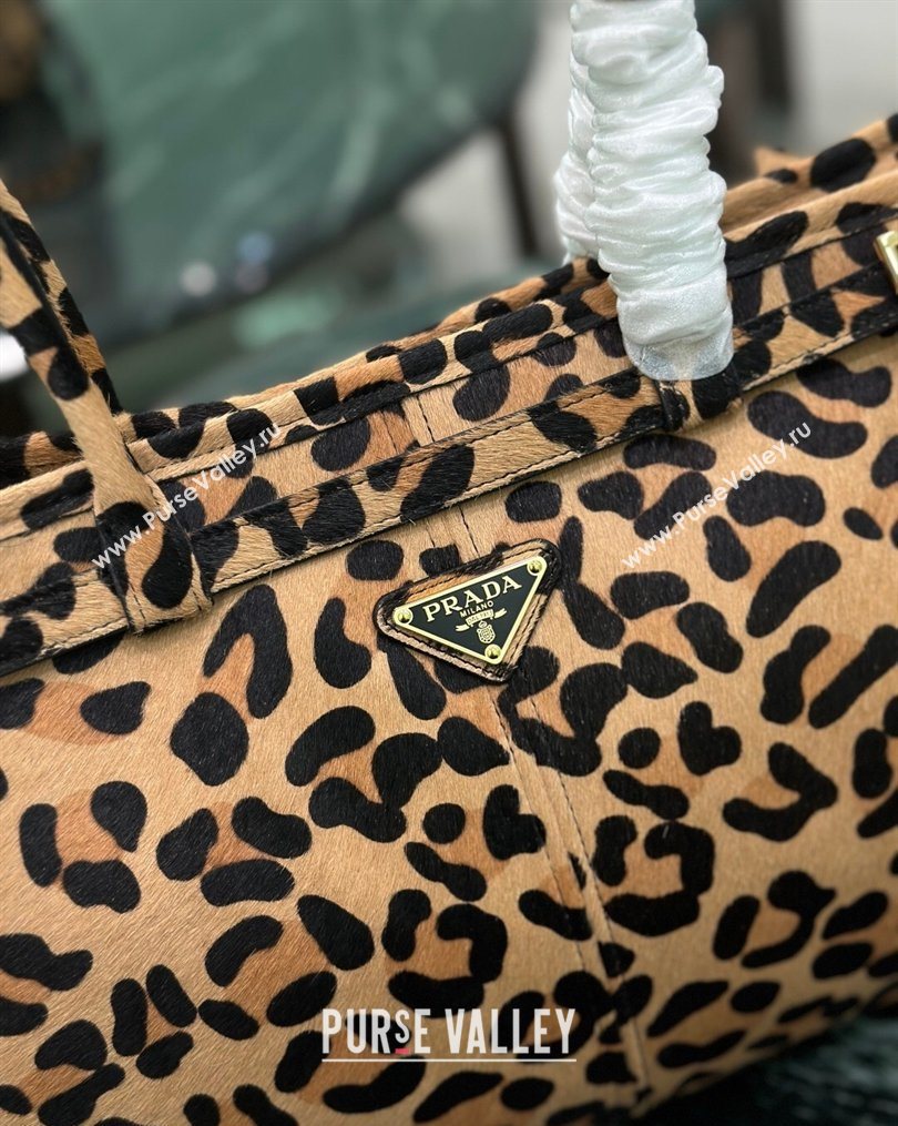 Prada Bonnie large Leopard Print handbag 1BA433 2025 (YZ-260123009)